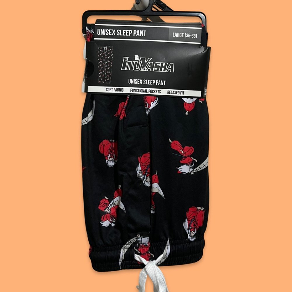 InuYasha Character Pajama Pants - Large (Men's Size) - Unisex
